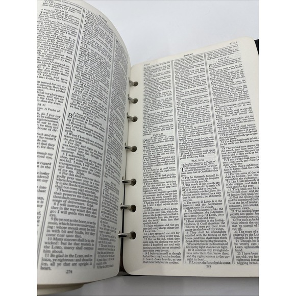 The Practical Loose-Leaf Bible King James Version (3rd Edition) Fleming H Revell - Picture 10 of 12